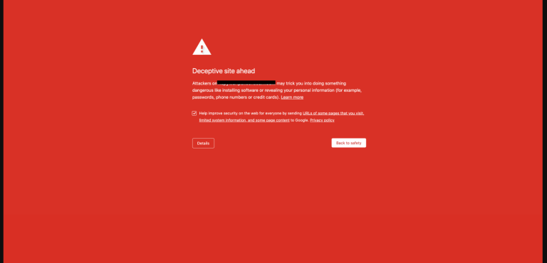 How To Remove Deceptive Site Ahead Warning