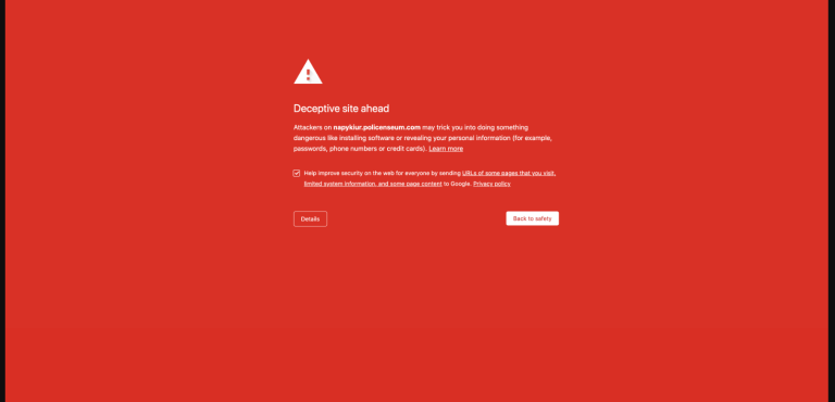 What is Deceptive Websites