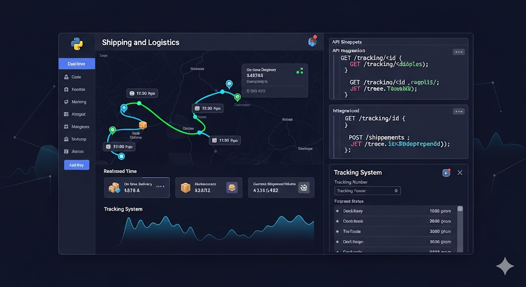 Shipping, Courier and Logistics Script