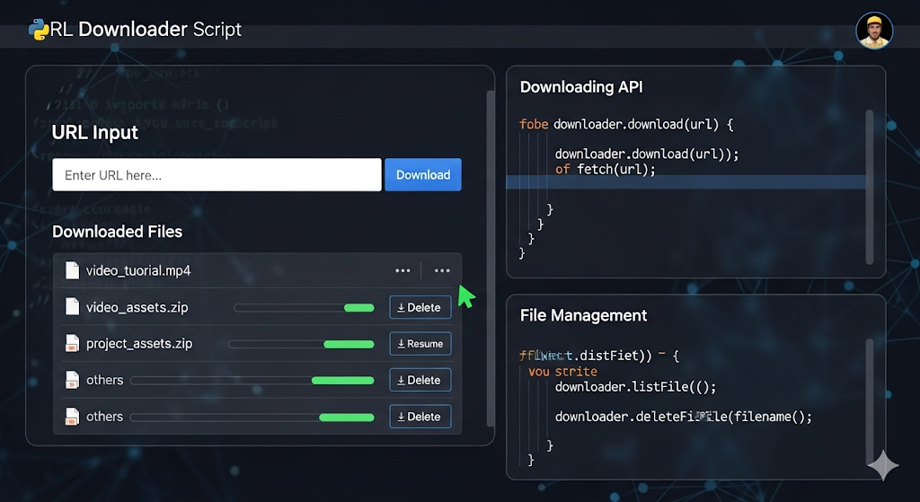 URL Downloader Script